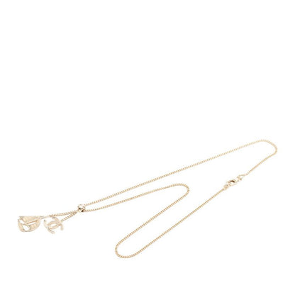 Chanel CC Logo Yacht Pendant Silver Metal — view 3