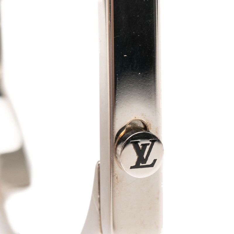 Louis Vuitton LV Lock Bracelet Silver Metal — view 4