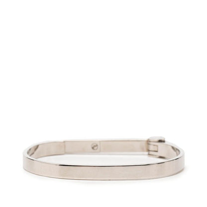 Louis Vuitton LV Lock Bracelet Silver Metal — view 3