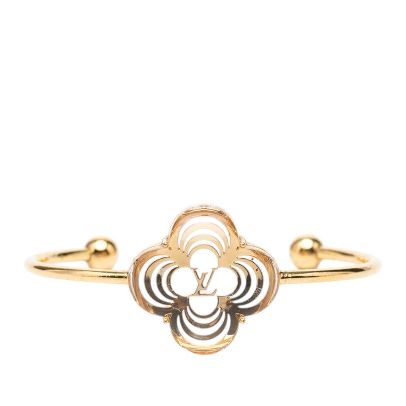 Louis Vuitton Bracelet Ara Folie Bangle Gold Plated