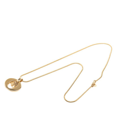 Dior Logo Pendant Gold Plated — view 3