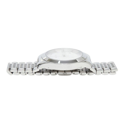 Gucci Timeless Logo Watch 126.4 White Silver Stainless Steel — view 4