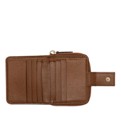 Gucci GG Canvas Bifold Wallet Beige Brown — view 7