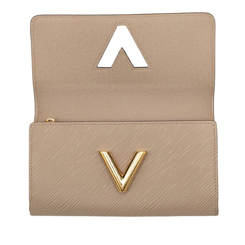 Louis Vuitton Epi Portefeuille Twist Wallet Beige Leather — view 4