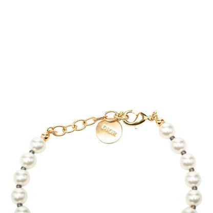Dior 30 Montaigne Bracelet Gold Plated Faux Pearl 1 — view 4