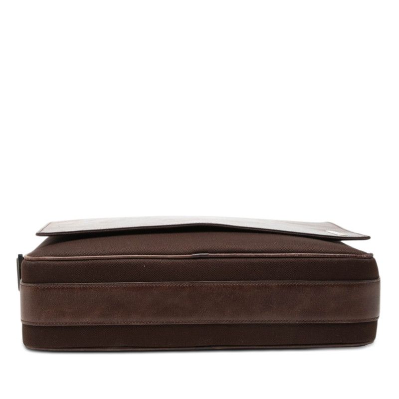 Cartier Santos Messenger Bag Brown Leather — view 3