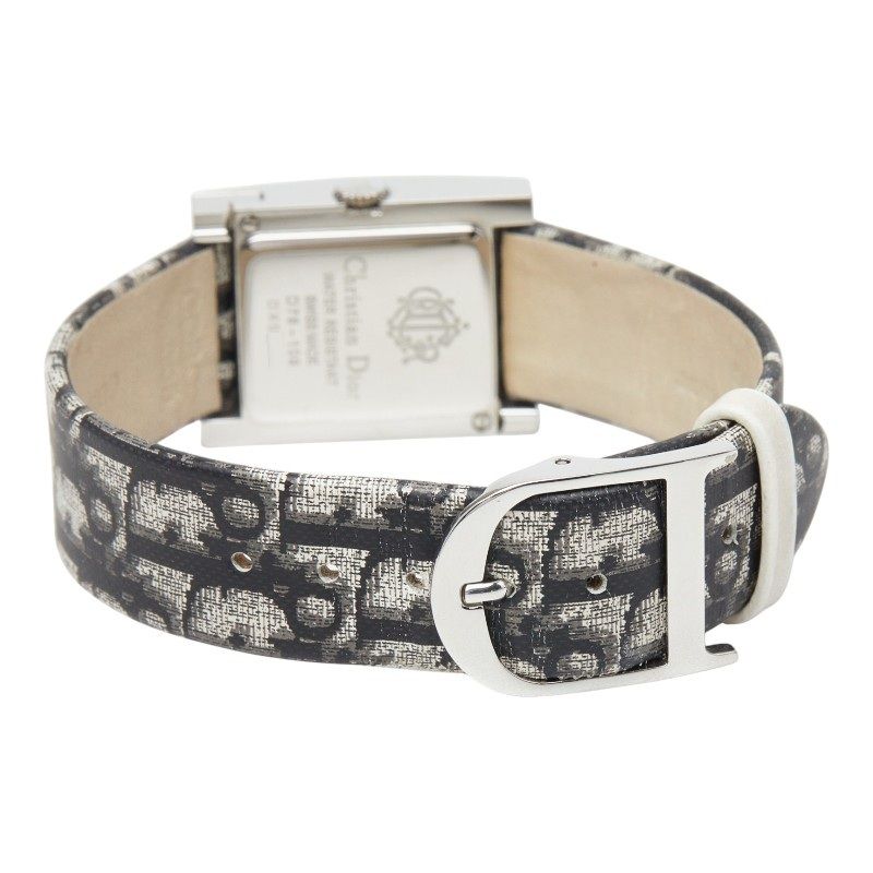 Dior Maris Shell Diamond le Pearl Watch White Silver Black Stainless Steel — view 5