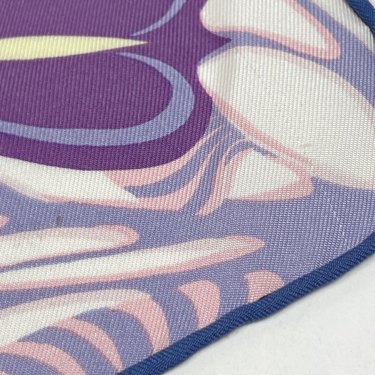 Hermes Carre 90 Jaguar Quetzal Scarf Silk Purple Multicolor — view 5