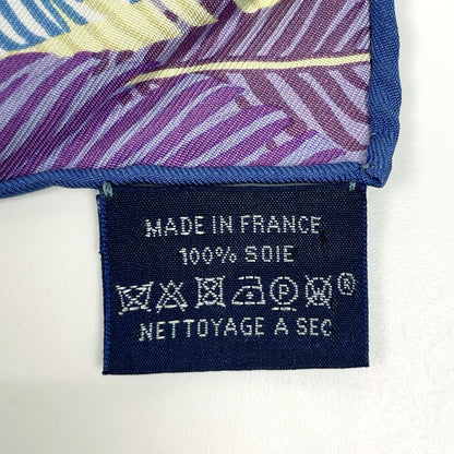 Hermes Carre 90 Jaguar Quetzal Scarf Silk Purple Multicolor — view 2
