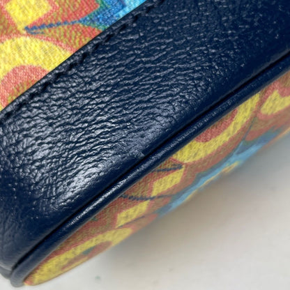 Gucci GG Pattern Shoulder Bag Kaleidoscope Anniversary Yellow Navy — view 3