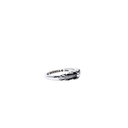 Chrome Hearts Baby Flrl Cross Ring Classic Floral Black Sling — view 3