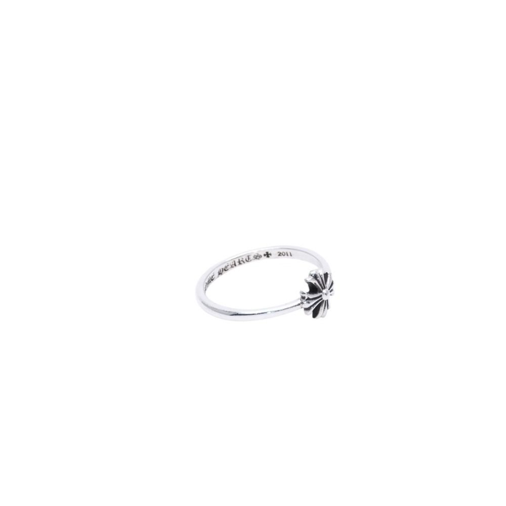 Chrome Hearts Bubblegum CH Pls CH Plastic Sling Ring 925 Sterling Silver — view 3