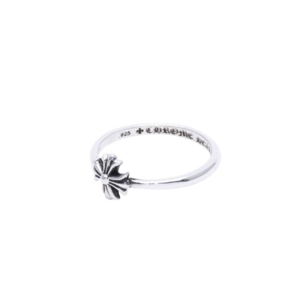 Chrome Hearts Bubblegum CH Pls CH Plastic Sling Ring 925 Sterling Silver — view 2
