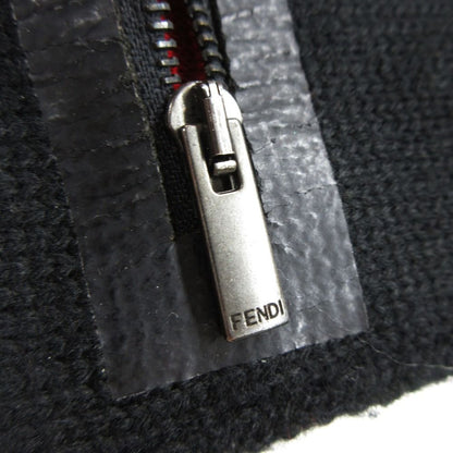 Fendi Scarf Bugsmon Star Shawl Knit Black Gray — view 7