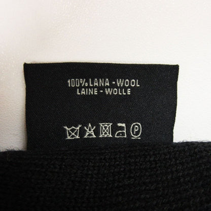Fendi Scarf Bugsmon Star Shawl Knit Black Gray — view 5