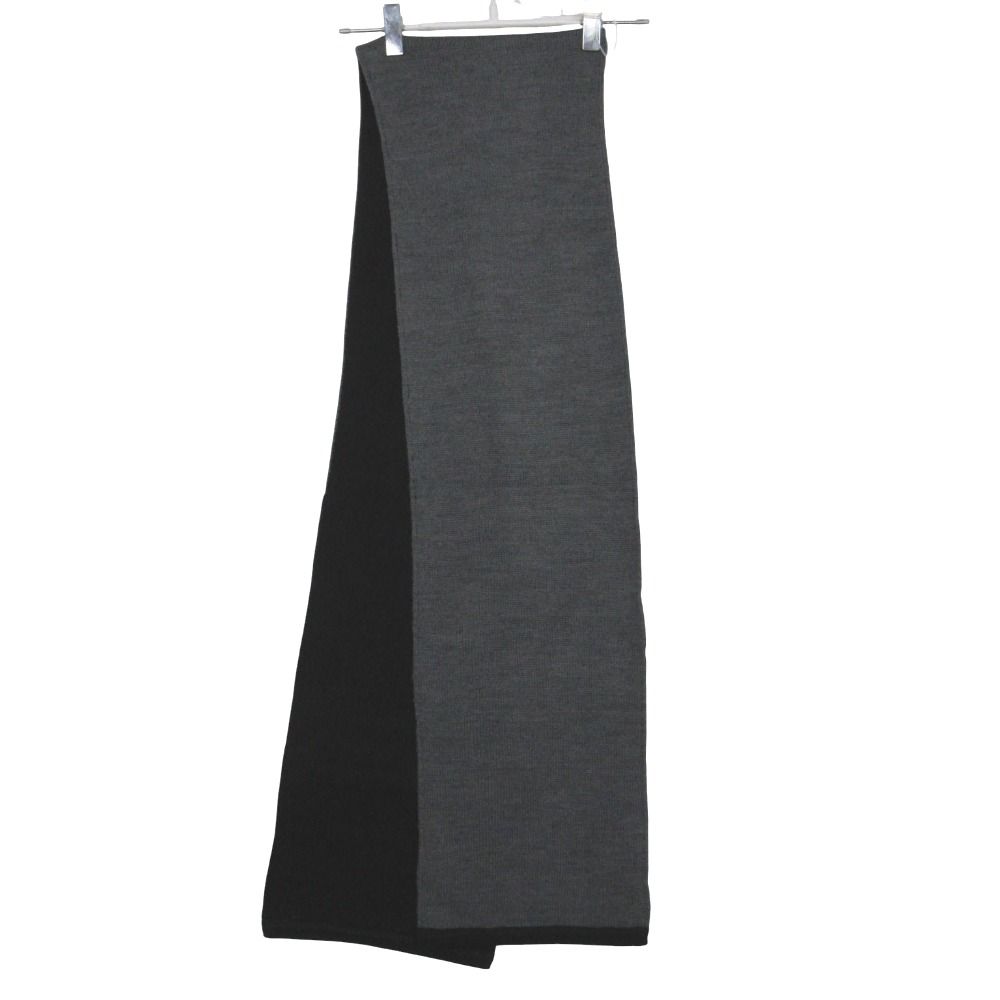 Fendi Scarf Bugsmon Star Shawl Knit Black Gray — view 2