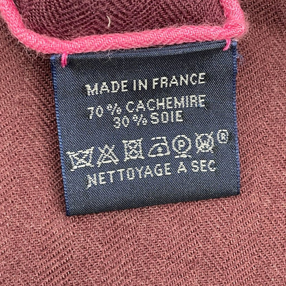 Hermes Carre 100 Scarf Cashmere Last Night Rectangle Multicolor — view 7
