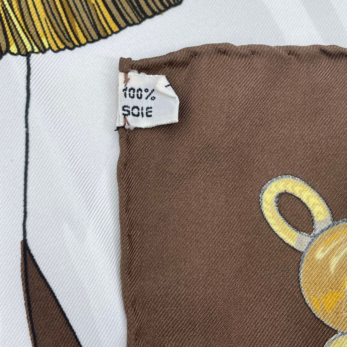 Hermes Carre 90 Brandebourgs Scarf Silk — view 6