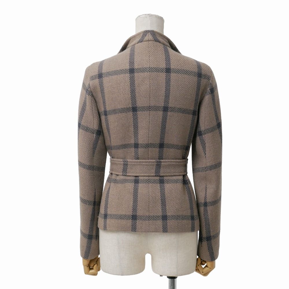 Max Mara Jacket 38 Belted White — view 3