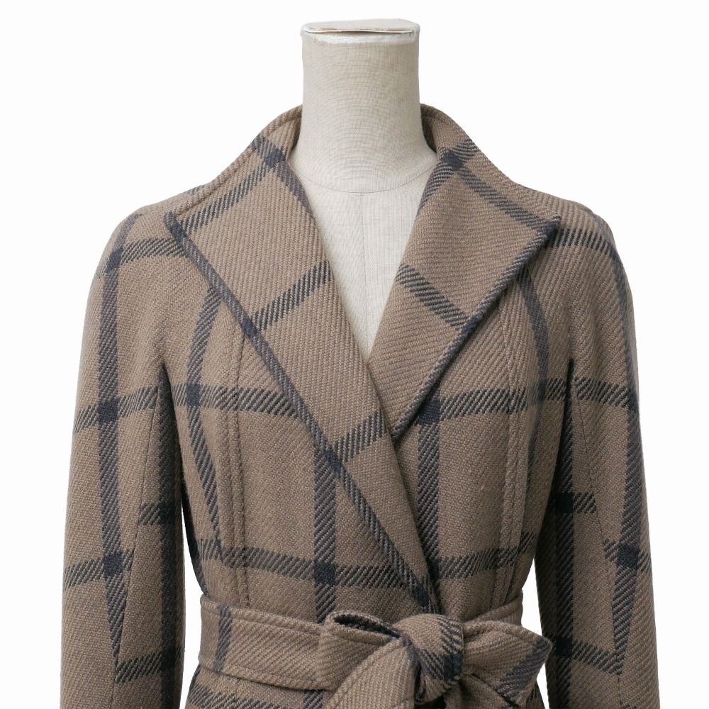 Max Mara Jacket 38 Belted White — view 2