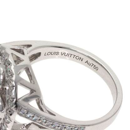 Louis Vuitton Bague Blossom GM Diamond 50 Ring 18K White Gold — view 5