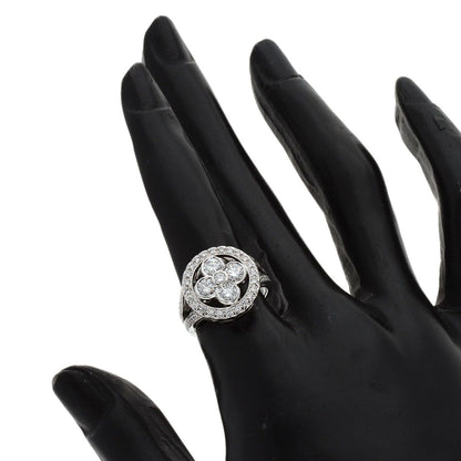 Louis Vuitton Bague Blossom GM Diamond 50 Ring 18K White Gold — view 7
