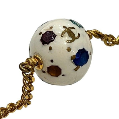 Chanel 98P CC Logo Soccer Ball Bracelet — view 7