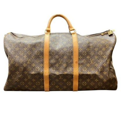 Louis Vuitton Monogram Keepall Bandouliere 60 Boston Bag