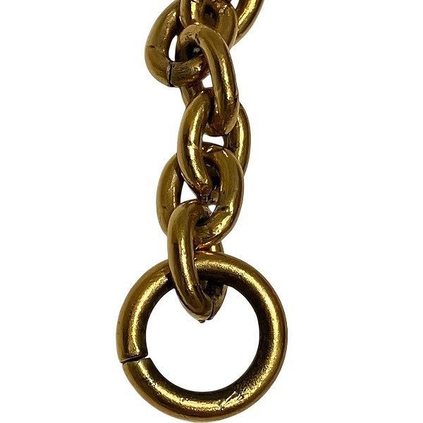 Chanel CC Logo Necklace Gold — view 2