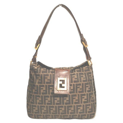 Fendi Zucca Pattern Shoulder Bag