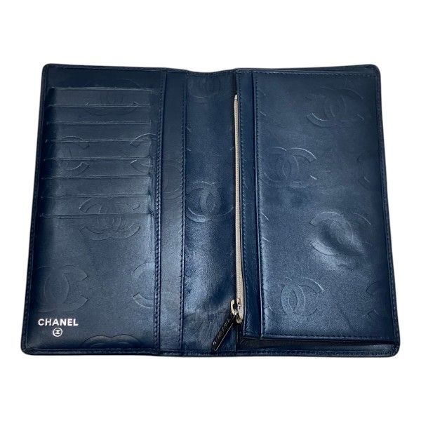 Chanel Cambon Line CC Logo Bifold Wallet — view 3