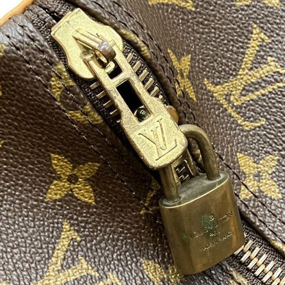 Louis Vuitton Monogram Keepall Bandouliere 60 Boston Bag — view 8