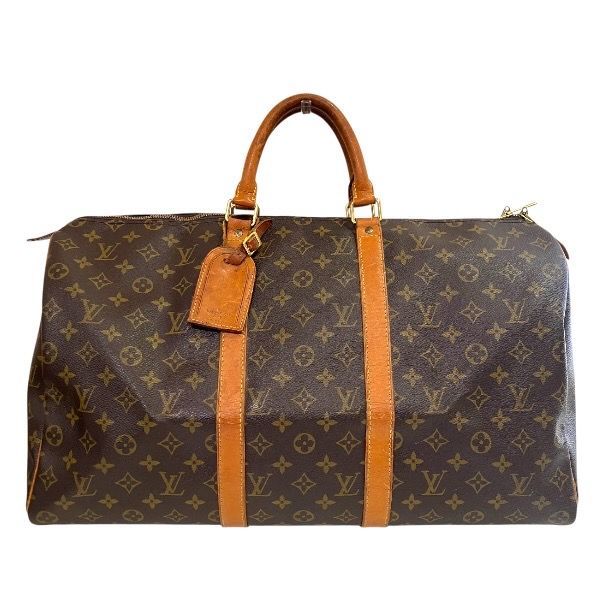 Louis Vuitton Monogram Keepall 50 Boston Bag
