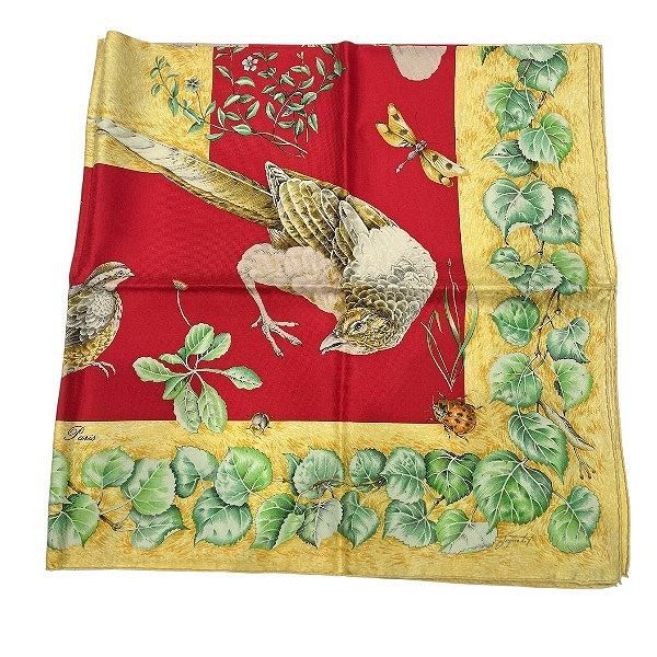 Hermes Scarf Carre 90 Outdoor Life — view 6