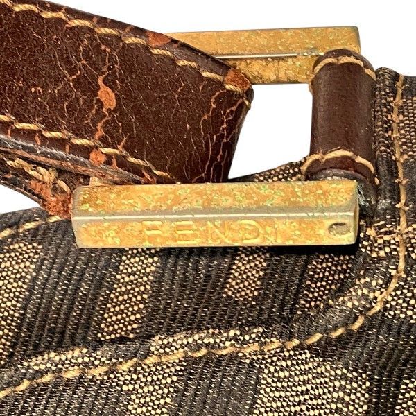 Fendi Zucca Pattern Shoulder Bag — view 7