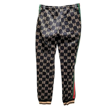 Gucci 100% Cotton M Sherry Line Jumbo GG Jogger Pants — view 2