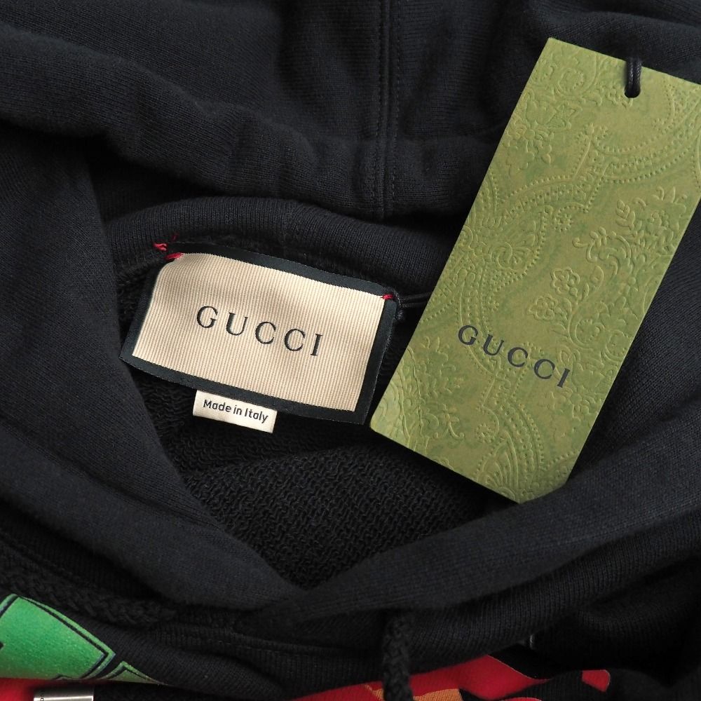 Gucci Hoodie S Sweatshirt Logo Print — view 8