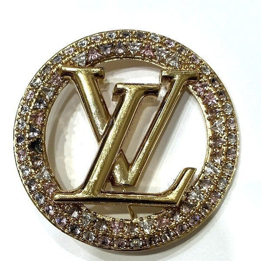 Louis Vuitton Brooch E Tresor Rhinestone