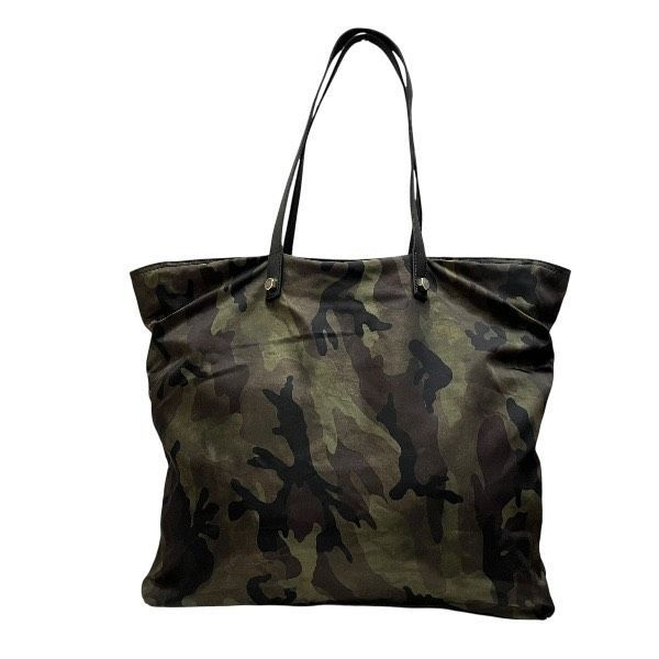 Prada Nylon Camouflage Pattern Tote Shoulder Bag — view 2