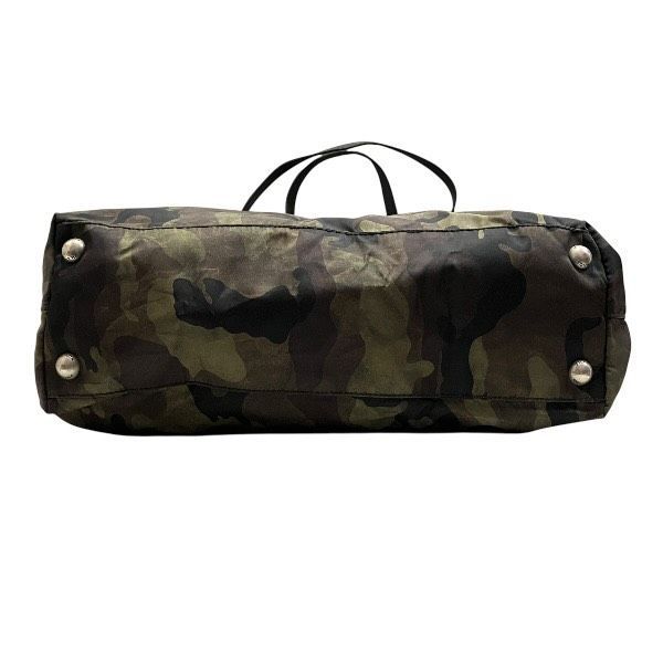Prada Nylon Camouflage Pattern Tote Shoulder Bag — view 3