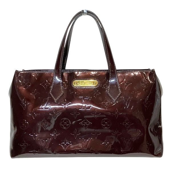 Louis Vuitton Monogram Vernis Wilshire PM Bag Handbag
