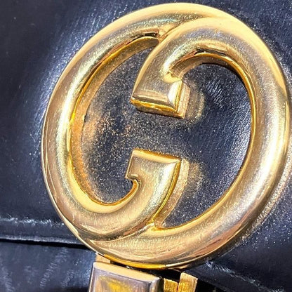 Gucci Vintage Interlocking G Flap Shoulder Bag — view 8