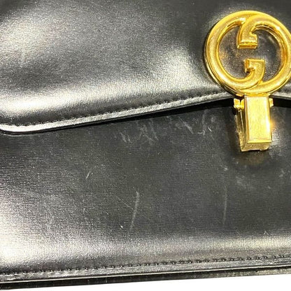 Gucci Vintage Interlocking G Flap Shoulder Bag — view 7