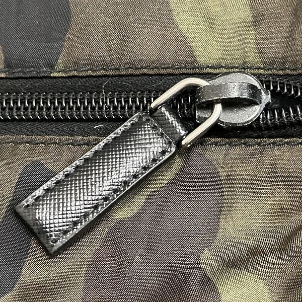 Prada Nylon Camouflage Pattern Tote Shoulder Bag — view 8