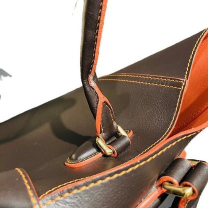 Loewe Leo Tote Bag Brown — view 8