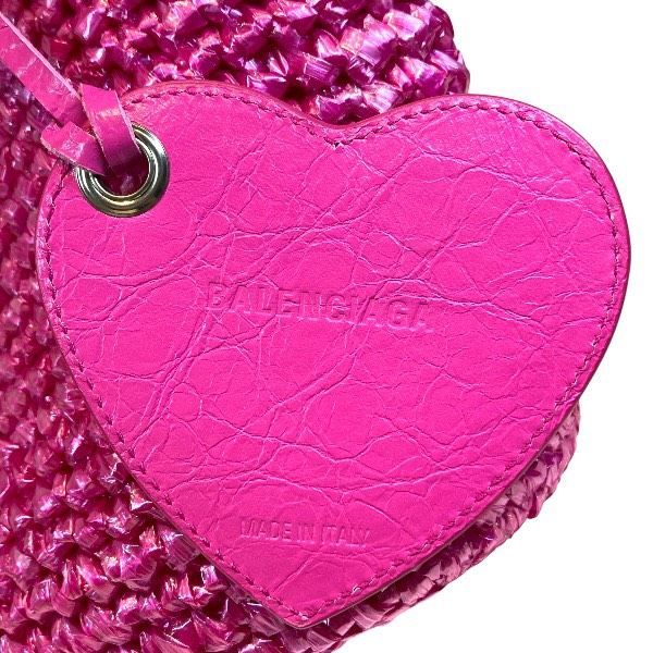 Balenciaga Le Cagole Panier Small Mirror Charm Basket Shoulder Bag — view 6