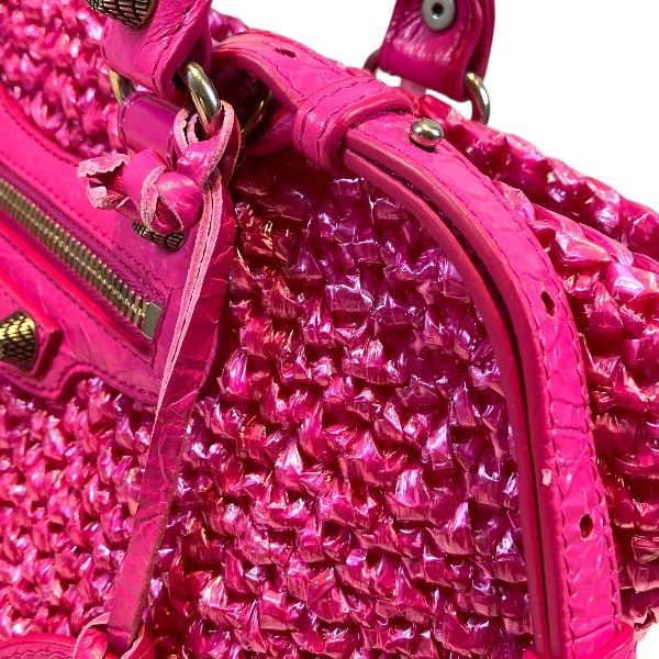 Balenciaga Le Cagole Panier Small Mirror Charm Basket Shoulder Bag — view 8