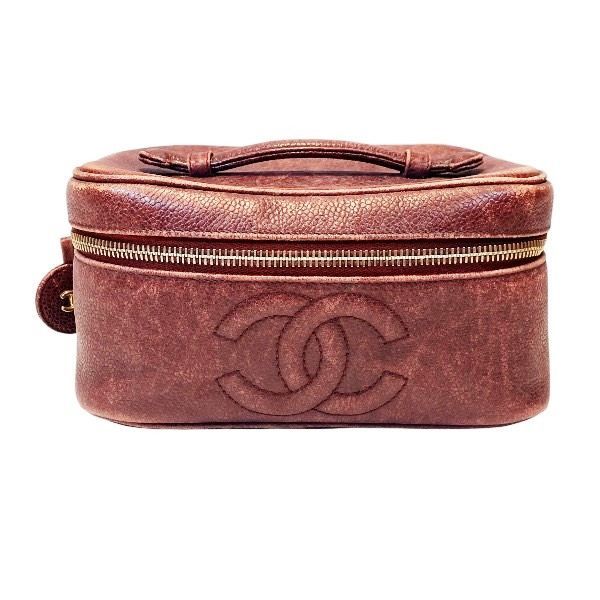Chanel Vanity CC Logo Cosmetic Pouch