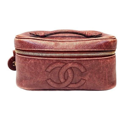 Chanel Vanity CC Logo Cosmetic Pouch