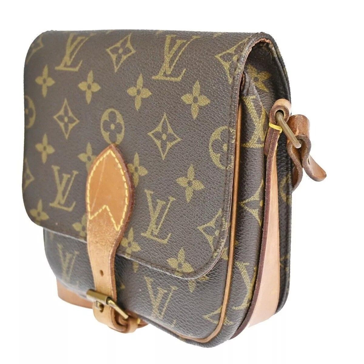 Louis Vuitton Shoulder Bag Mini Cartouchiere Monogram — view 2